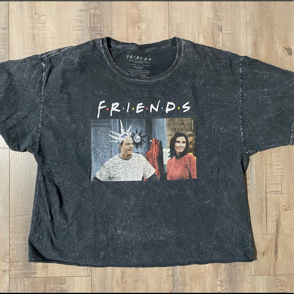 FRIENDS DARK GREY SHIRT
